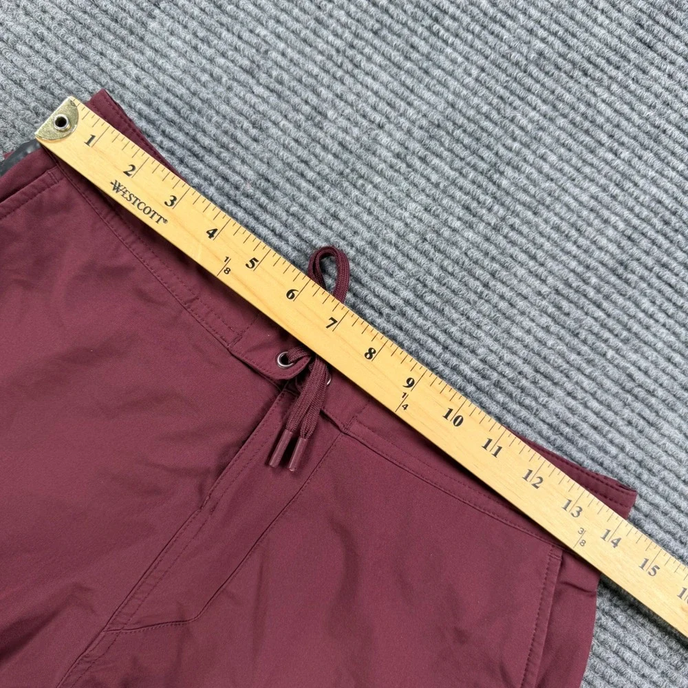 Ten Thousand Interval Shorts Mens 28 Burgundy Maroon 7